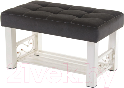 Банкетка AMC Lux 5 ткань с полкой / 5.2Б80323 - фото