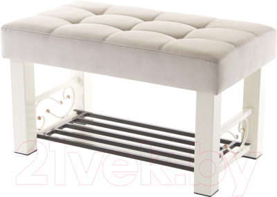 Банкетка AMC Lux 5 ткань с полкой / 5.2Б80332 - фото