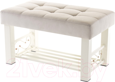 Банкетка AMC Lux 5 ткань с полкой / 5.2Б80333 - фото