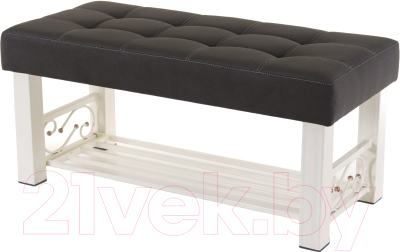 Банкетка AMC Lux 5 ткань с полкой / 5.2Б100323 - фото