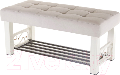 Банкетка AMC Lux 5 ткань с полкой / 5.2Б100332 - фото