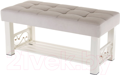 Банкетка AMC Lux 5 ткань с полкой / 5.2Б100333 - фото
