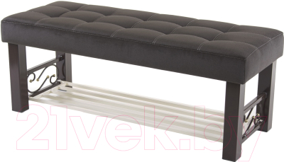 Банкетка AMC Lux 5 ткань с полкой / 5.2Б120223 - фото