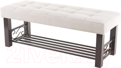 Банкетка AMC Lux 5 ткань с полкой / 5.2Б120232 - фото