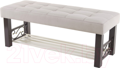 Банкетка AMC Lux 5 ткань с полкой / 5.2Б120233 - фото