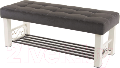 Банкетка AMC Lux 5 ткань с полкой / 5.2Б120322 - фото