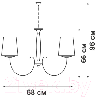 Люстра Vitaluce V1679-0/8