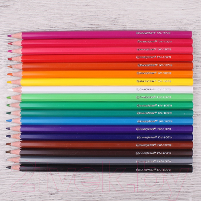 Набор цветных карандашей Darvish Машинка / DV-1073-18