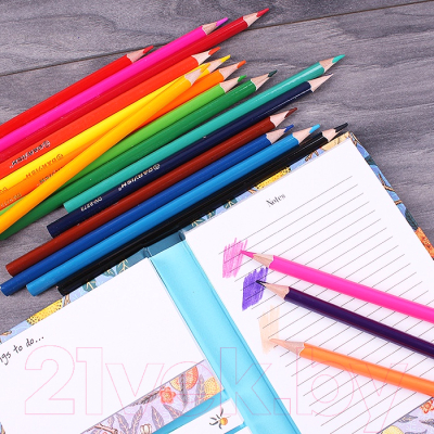 Набор цветных карандашей Darvish DV-8272-18