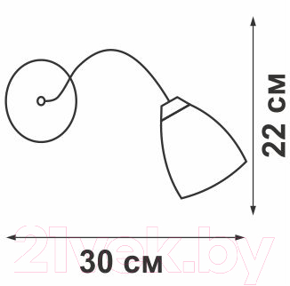 Бра Vitaluce V3226/1A