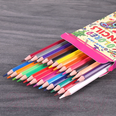 Набор цветных карандашей Darvish Бабочка / DV-1069-24