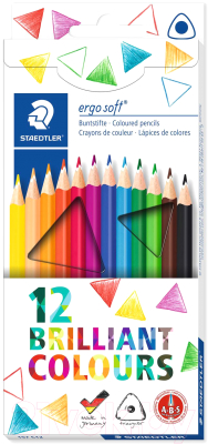 Набор цветных карандашей Staedtler 157 C12 - фото