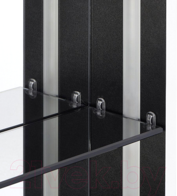 Шкаф с зеркалом для ванной Акватон Ривьера 60 (1A238902RVX20)