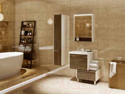 Тумба под умывальник Акватон Капри 60 (1A230101KPDB0)