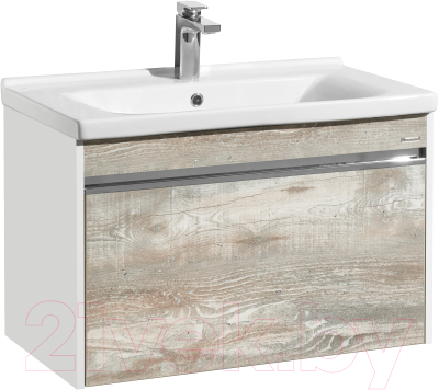 Тумба под умывальник Акватон Капри 80 (1A230201KPDA0) - фото