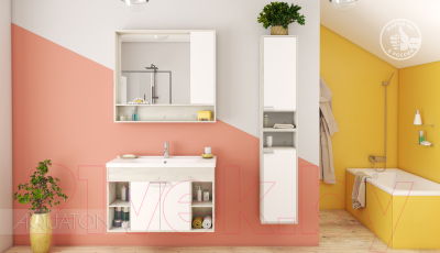 Тумба под умывальник Акватон Флай 100 (1A237501FAX10)