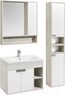 Тумба под умывальник Акватон Флай 80 (1A237401FAX10)