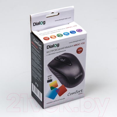 Мышь Dialog Comfort MROC-17U