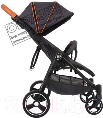 Детская прогулочная коляска Pituso Duocity / Т1 (черный)