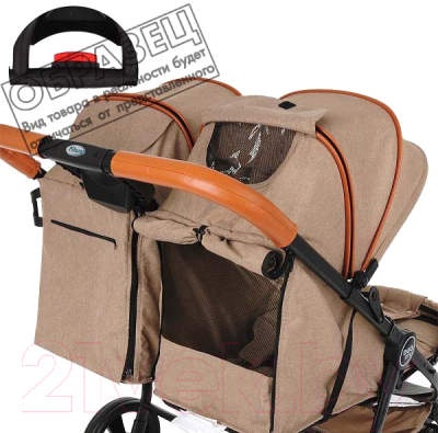 Детская прогулочная коляска Pituso Duocity / Т1 (черный)