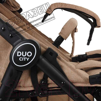 Детская прогулочная коляска Pituso Duocity / Т1 (черный)