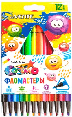 Фломастеры deVente Cosmo Trio / 5081918 - фото
