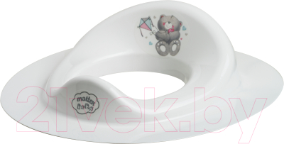 Детская накладка на унитаз Maltex Медвежата / 2091 - фото