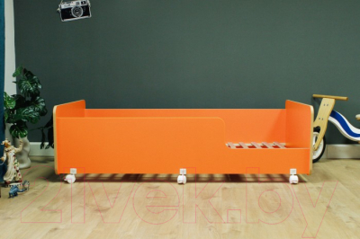 Кровать-тахта детская Можга Капризун 4 / Р439 (оранжевый)