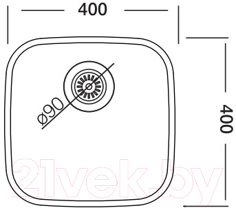 Мойка кухонная Kromevye EX 007