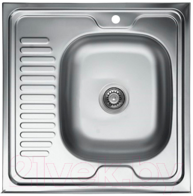 Мойка кухонная Kromevye EC 209 D (чаша справа) - фото