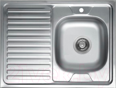 Мойка кухонная Kromevye EC 220 D (чаша справа) - фото
