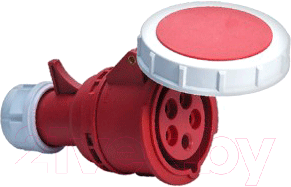 Розетка кабельная КС YHT 2152 3Р+РЕ+N 16А 380В IP67 / 74401 - фото