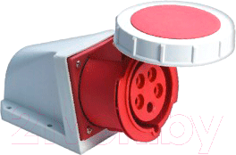 Розетка кабельная КС YHT 1252 3Р+РЕ+N 32А 380В IP67 / 74502 - фото