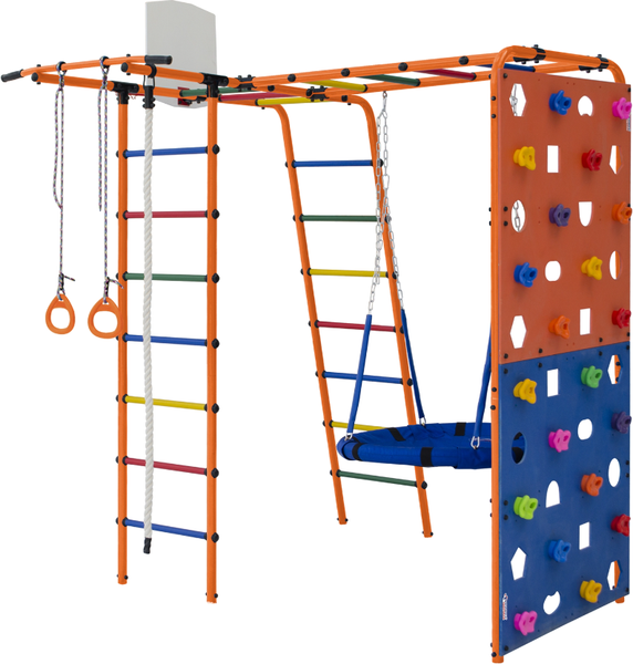 Игровой комплекс Формула здоровья Street 2 (оранжевый/радуга) - фото