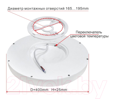Потолочный светильник Citilux Бейсик CL738320V