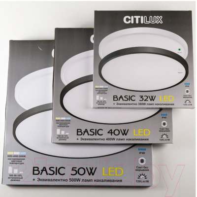 Потолочный светильник Citilux Бейсик CL738401V