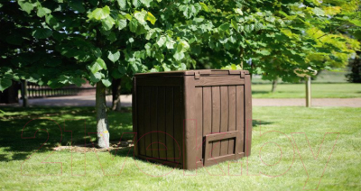 Компостер Keter Deco Composter W/Base 340л / 231600 (коричневый)