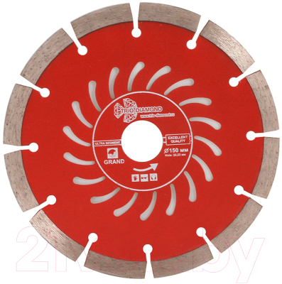 Отрезной диск алмазный Trio Diamond GUS723 - фото