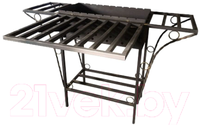 Мангал Станкоинструмент Со столом МС-01 - фото