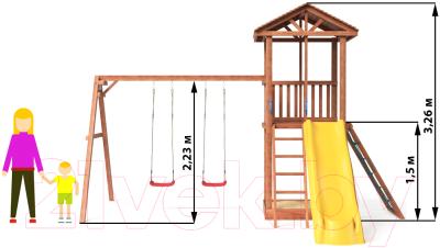 Игровой комплекс National Tree Company СГ1-Р926-Р912