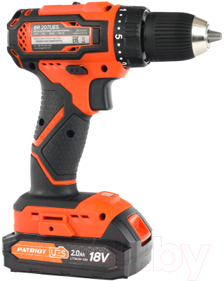 Аккумуляторная дрель-шуруповерт PATRIOT BR 207UES (180301507)