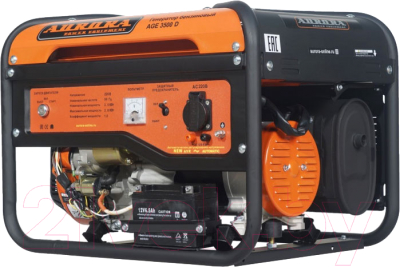 Бензиновый генератор AURORA AGE 3500 D (6772) - фото