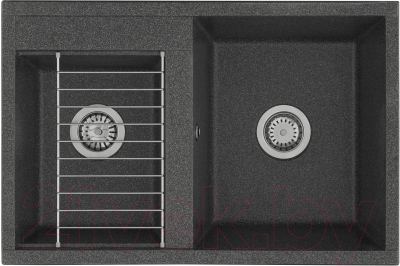 Мойка кухонная Акватон Делия 78 DBL (1A723132DE210)