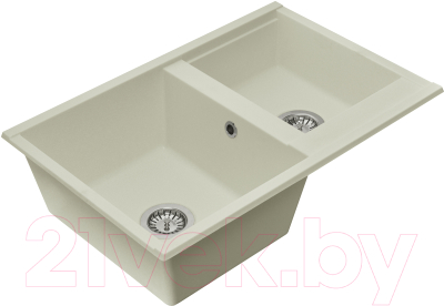 Мойка кухонная Акватон Делия 78 DBL (1A723132DE240)