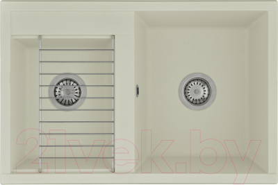 Мойка кухонная Акватон Делия 78 DBL (1A723132DE240)