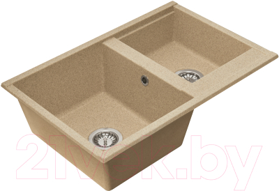 Мойка кухонная Акватон Делия 78 DBL (1A723132DE220)