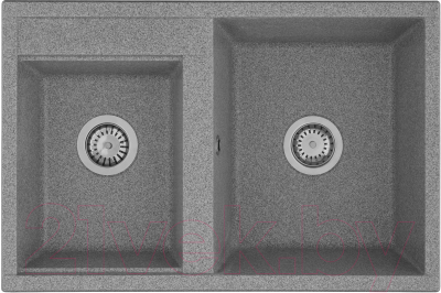 Мойка кухонная Акватон Делия 78 DBL (1A723132DE230) - фото