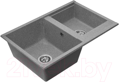 Мойка кухонная Акватон Делия 78 DBL (1A723132DE230)