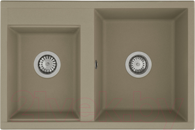 Мойка кухонная Акватон Делия 78 DBL (1A723132DE250) - фото