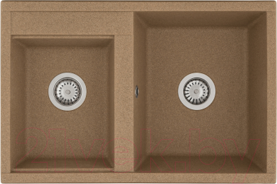 Мойка кухонная Акватон Делия 78 DBL (1A723132DE270) - фото